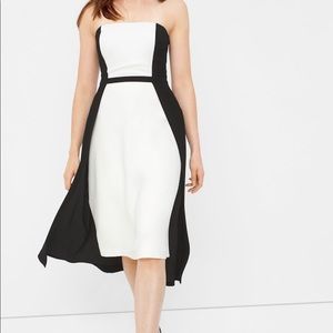 White House Black Market strapless dress
